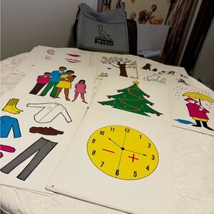 1980s 1990s NationTextbook Company Educational Flashcards Language‎ Vocab set 60